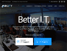 Tablet Screenshot of akuity.com